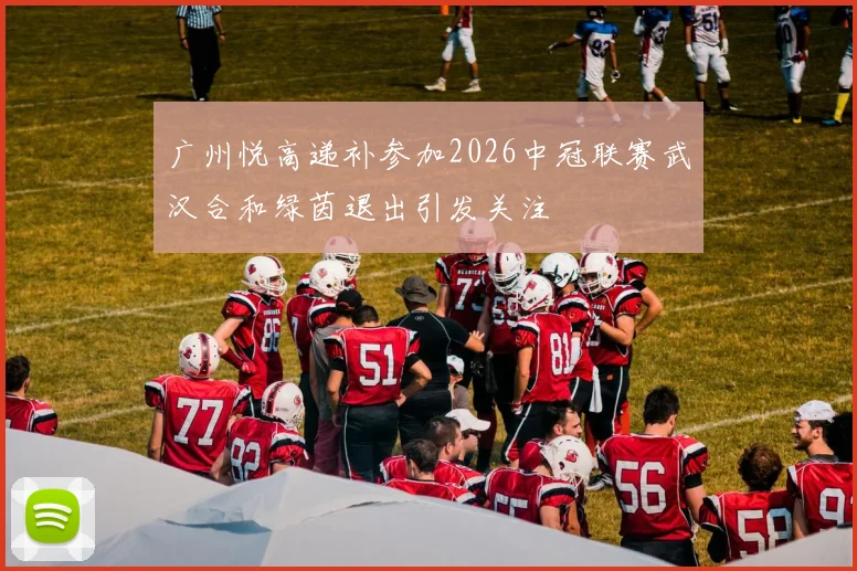广州悦高递补参加2026中冠联赛武汉合和绿茵退出引发关注